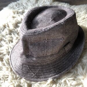 Stylish Brown Fedora Hat